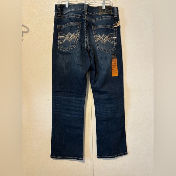 Wrangler | Dark Blue Bootcut Jeans | Size 32 x 32 - Picture 9 of 9